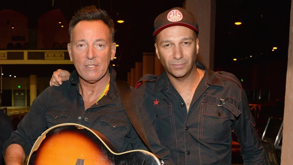 Tom Morello se junta a Bruce Springsteen em turnê histórica hoje nos EUA